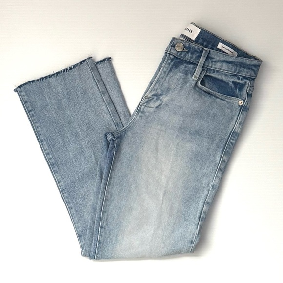 FRAME Le High Straight Jeans In Kerwin Size 26 - Picture 6 of 12